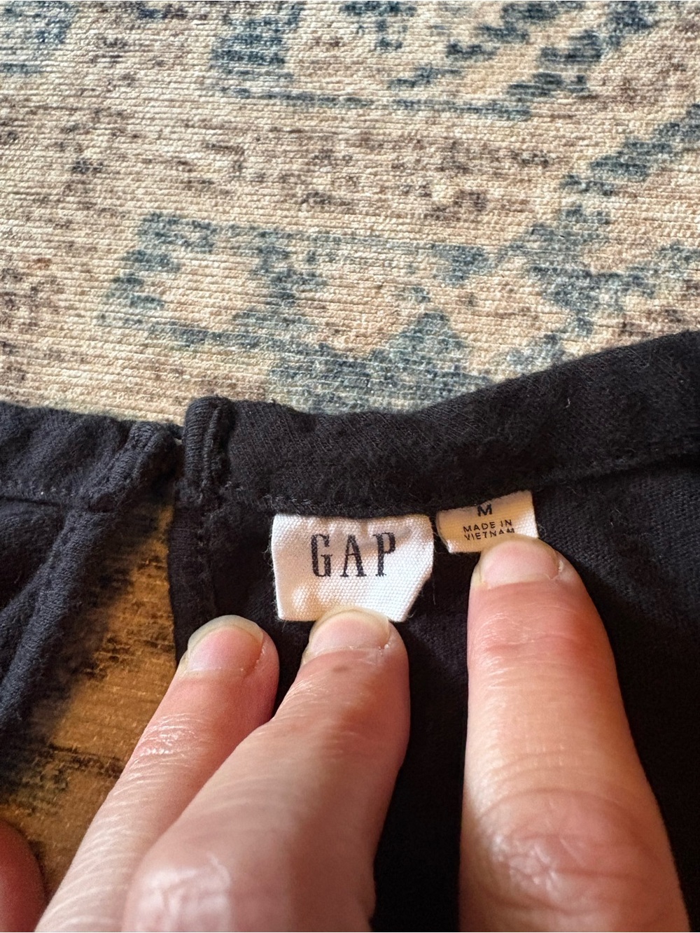 Gap black romper, women’s M - Picture 4 of 7